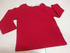 Garanimals Boys Red Long Sleeve Pocket T-shirt New Size 18 Months - Picture 1 of 12
