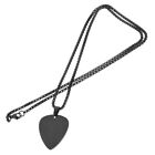 Fashion Guitar Pick Necklace Guitar Pick Pendant Clavicle Chain Necklace Jewelry