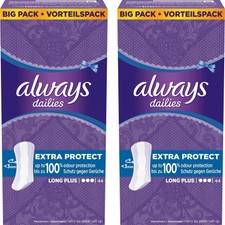 Always Dailies Collant Liner Lungo Plus Fresh Protezione Odore Neutralizzare -