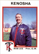 1987 Kenosha Twins ProCards #NNO Bob Lee PRES - NM RARE Baseball Card SP