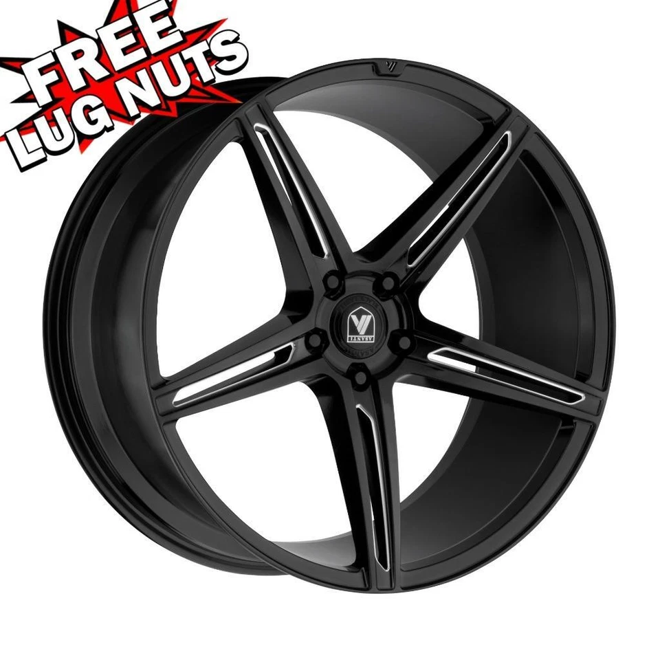 20 дюймов 20x10,5 ASANTI ABL-22 ALPHA 5 ЧЕРНЫЕ ФРЕЗЕРОВАННЫЕ колесные диски ПУСТЫЕ +20 - Изображение 1 из 1