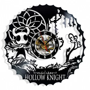Hollow Knight Vinyl Wall Clock Gift Birthday Holiday Art Home Room Decor - Picture 1 of 5