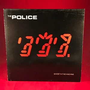 THE POLICE Ghost In The Machine 1981 UK vinyl LP + INNER Invisible Sun Sting CC - Picture 1 of 4