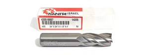 Solid Carbide End Mill 3/4" (.750") 4 Flute Hanita 420519007 - Picture 1 of 3
