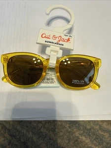 Cat And Jack Kids Yellow Sunglasses - Picture 1 of 2