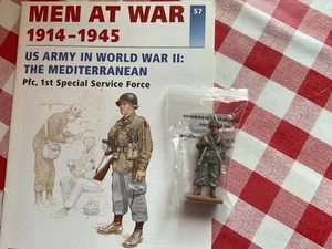 Del Prado Men at War Private Special Service Force Anzio USA 1944 With Booklet - Picture 1 of 16