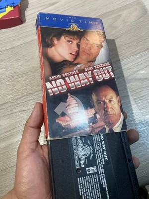 No Way Out (VHS, 1999, Movie Time) Brand New Sealed Costner Hackman - Image 1 of 3