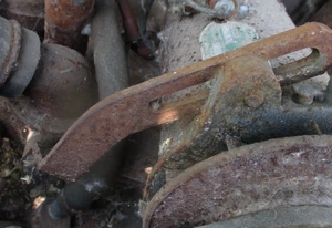 1957 Chrysler Winsor generator adjusting bracket - Picture 1 of 3