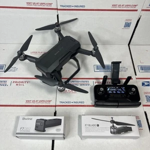Bwine F7 GPS Drone w/4K Camera + New Extras - * AS IS / Untested - READ FULLY - Picture 1 of 15
