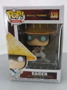 Funko POP! Games Mortal Kombat Raiden #538 Vinyl Figur BESCHÄDIGTE BOX SIEHE BILDER - Bild 1 von 14