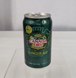 Collectable Japanese Canada Dry Ginger Ale Can 350 ml Advertising Japan - Picture 1 of 9