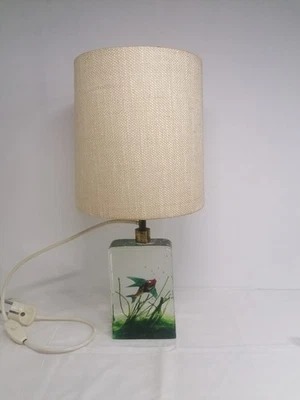 MURANO GLAS AQUARIUM LEUCHTE - LAMPE 50er Jahre Design Gino Cenedese Italien - Bild 1 von 4
