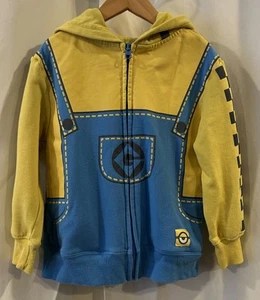Despicable Me Minion Zip Up Hoodie - Picture 1 of 4