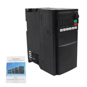 5.5KW 220V 7.5HP Variable Frequency Drive AC 1-3 Phase Converter VFD New - Picture 1 of 16