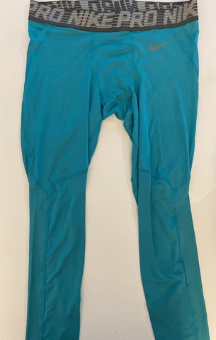 MIAMI DOLPHINS NIKE PRO COMPRESSION PANTS SIZE XL FROM TRAINING FACILITY Cover
