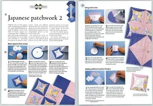 Japanese Patchwork 2 #37-38 Patchwork - Needlecraft Magic Pattern - Picture 1 of 1