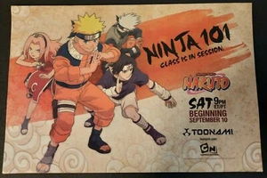 Shonen Jump's NARUTO "Ninja 101..." ~ Magazine Page PRINT AD 2005 - Picture 1 of 1