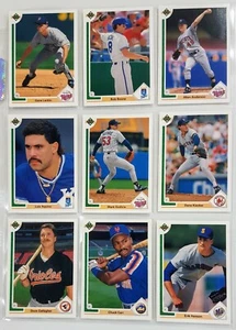 Mezcla 9 cartas coleccionables de BÉISBOL (Ref.M018) 1991 baraja superior Gene Larkin - Imagen 1 de 8
