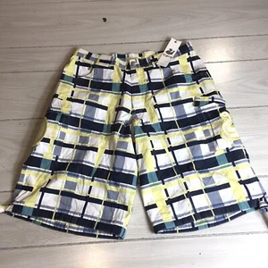 Rharloy Mens Plaid Shorts Multicolored Sz 34 - Picture 1 of 10