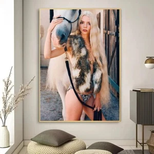 Anya Taylor-Joy Movie Star Luxury Fashion Icon Wall Decor Poster, No Frame - Picture 1 of 2
