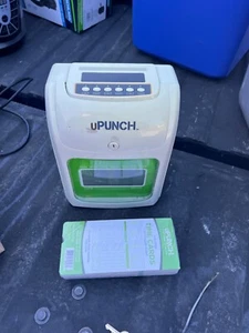Office Punch Card Machine Employee Attendance Punch Time Clock New w/ 100 Cards - Picture 1 of 1