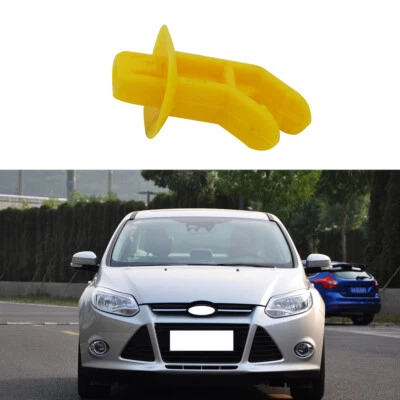 Soporte de clip de varilla de hélice de capó amarillo 1 pieza para Ford Focus 2012-2014 Foto 1 de 3