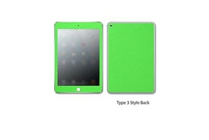 iPad Mini 1,2,3,4 Skin Kits WRAP DECAL STICKER SKIN Carbon Fiber STICKERBOY - Picture 1 of 6