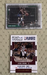 KYRIE IRVING 2017-18 PANINI HOOPS ROAD TO THE FINALS CARD #452 /999 + Courtside*
