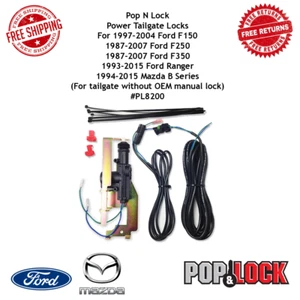 Bloqueo manual de puerta trasera Pop N Lock para Ford 97-04 F-150 / Ranger y 1994-15 Mazda B - Imagen 1 de 4