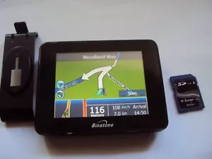 binatone B350 sat nav Western Europe Maps - Picture 1 of 6