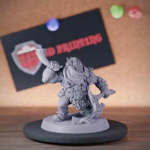 Dwarf Warrior Miniature Dungeons and Dragons Mini DnD 5e TTRPG Pathfinder - Picture 1 of 8