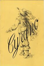 BART GIAMATTI  DICK CAVETT 1959 YALE DRAMATIC PRODUCTION OF CYRANO MUSICAL PLAY