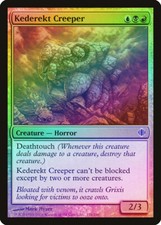 Kederekt Creeper FOIL Shards of Alara NM Blue Black Red Common CARD ABUGames