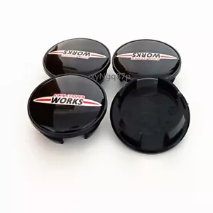 4x Wheel Center Cap Hub Cover Caps 54MM for JCW JOHN Coopers R50 R52 R53 R56 R57 - Picture 1 of 3