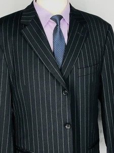 44R Hugo Boss Einstein Sigma Mens 3 Button Superfine Wool Blazer Jacket Turkey - Picture 1 of 12