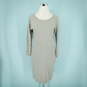 Standard James Perse 2 Size Medium M Dress Gray Raglan Scoop Cotton Sweatshirt - Picture 1 of 6