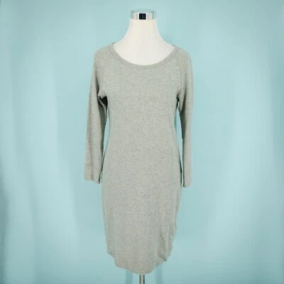 Standard James Perse 2 Size Medium M Dress Gray Raglan Scoop Cotton Sweatshirt  - Image 1 of 4