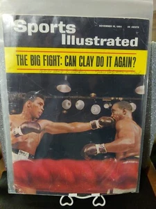Sports Illustrated, November 26,1964 Liston-Cassius Clay/Ali & 2018 Time Tribute - Picture 1 of 3