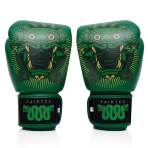 FAIRTEX Boxing Gloves MuayThai X Tom Atencio Resurrection MMA Green Sparring Gym - Picture 1 of 9