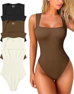 UK Shapewear Bodysuit Women Tummy Control Tank Top Slimming Body Suit Sleeveless - Picture 1 of 20