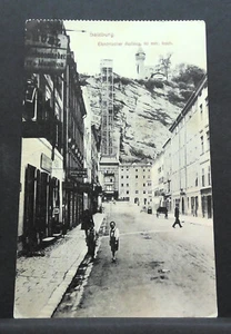 Salzburg Elektrischer Aufzug Mönchsberg 60 Meter hoch Kinder JW 500250 C - Bild 1 von 2