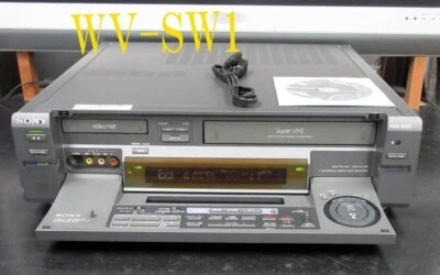 SONY WV-SW1 Hi8 8mm VHS Videorecorder mit Video Deck Player Top Betrieb Top+++ - Bild 1 von 4