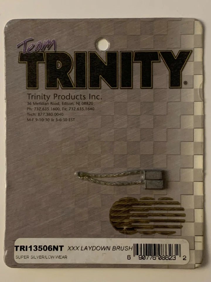 Rare - Trinity XXX Silver Laydown Brushes for Brushed RC motors - Image 1 of 1