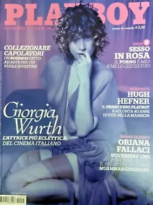 PLAYBOY ITALIA NR 24 APRILE 2011 Giorgia Wurt Hugh Hefner Erika Lust Fallaci - Imagen 1 de 1