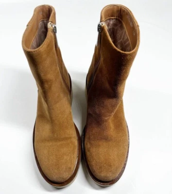 Botas para mujer AQUATALIA Maddie marrón camel gamuza talla 7,5 FUNCIONA MUY ESTRECHAS Foto 1 de 4
