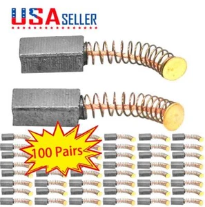 100 Pairs Carbon Brush For Dremel 2615090935 732 (F013073241) Electric Rotary - Picture 1 of 6