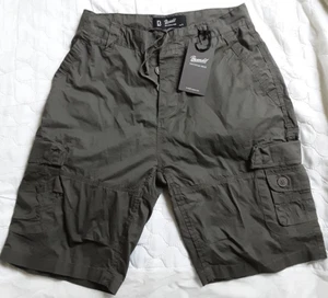 BNWT Men's BRANDIT TY cargo SHORTS. OLIVE. small. - Picture 1 of 4