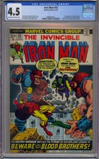 IRON MAN #55 CGC 4.5 1ST THANOS DRAX THE DESTROYER