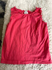 Hanna Andersson girls sz. 150 pink sleeveless knit top. Cute, great quality