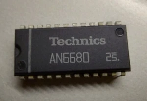 TECHNICS SL-Q2 SL-Q3 SL-1200 SL-1210 IC CHIP INTEGRATO AN6680 AN 6680 - ORIGINAL - Bild 1 von 3